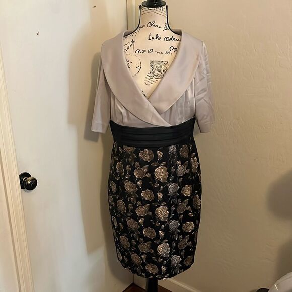 Eliza J Floral Design Feminine Dress Event Wedding Guest Formal Gala Party - Picture 1 of 13